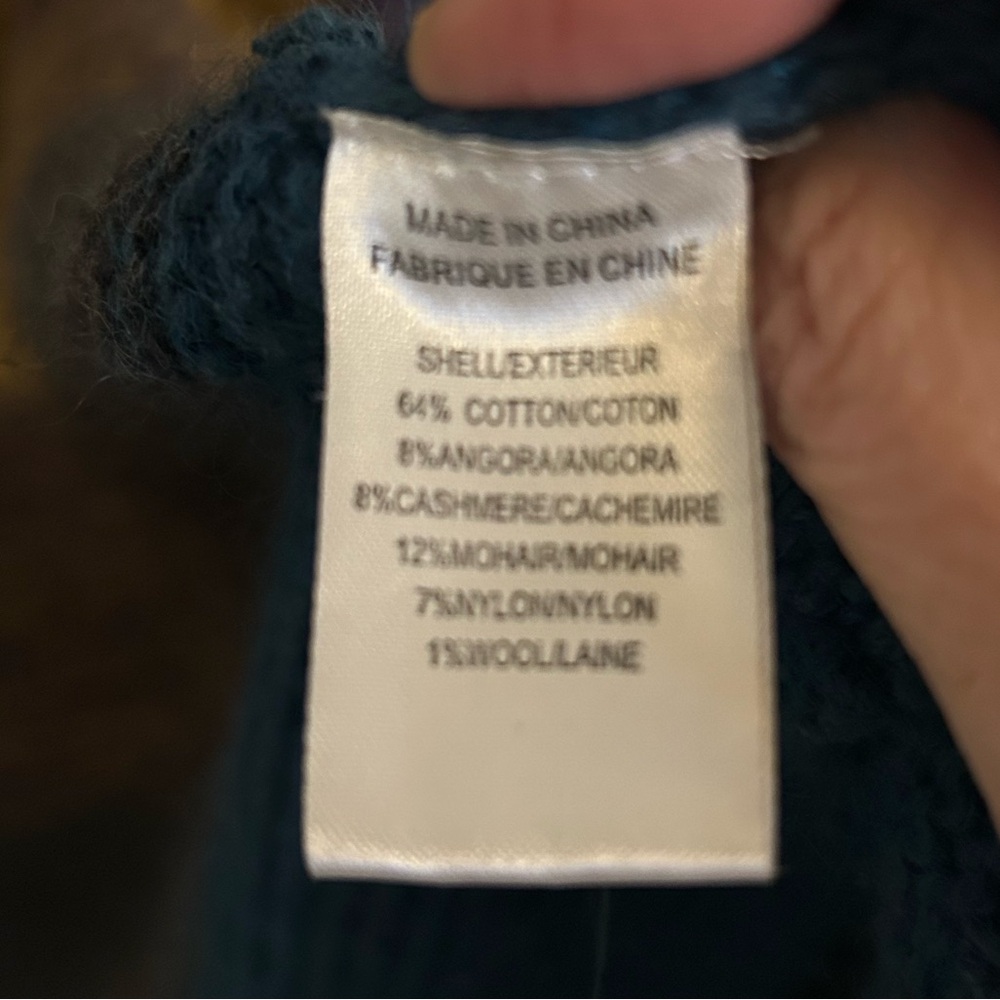 Theory Colorful Striped Cardigan sz L - Picture 8 of 9